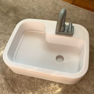 Lovevery Plastic Play Sink, Montessori style pretend toy